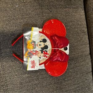 Disney Sparkling Red Mickey Mouse Headband